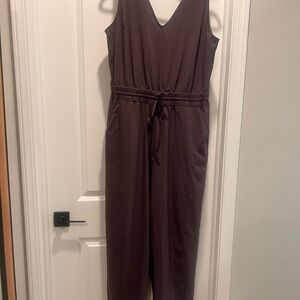 Athleta Chocolate Brown Jumpsuit